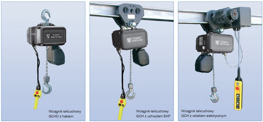 Wciągnik łańcuchowy elektryczny Altus GCH/GCHO