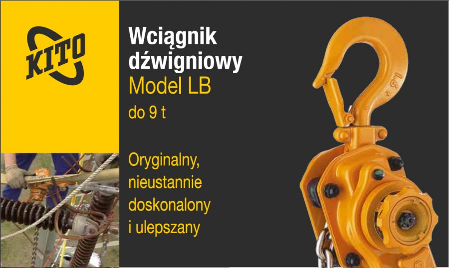 Wciagnik dźwignikowy KITO LB do 9T
